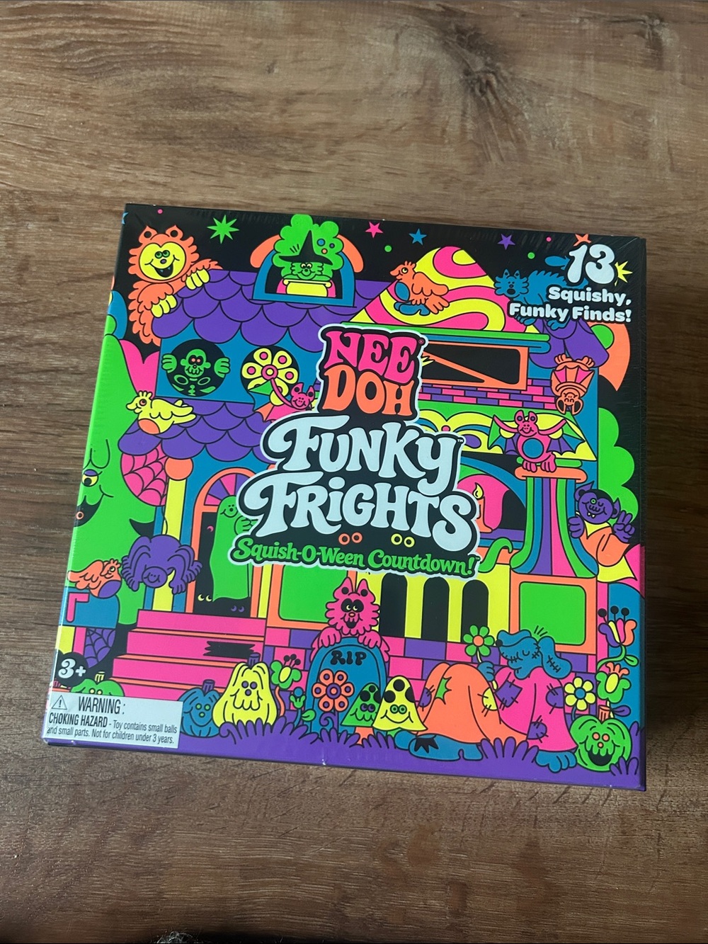 Needoh Funky Frights Squish-O-Ween Countdown